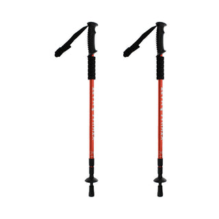 Coppia di bastoncini da trekking telescopico 63-135 cm vari colori