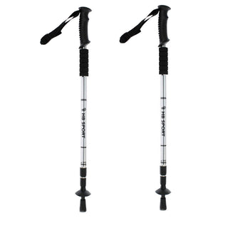 Coppia di bastoncini da trekking telescopico 63-135 cm vari colori