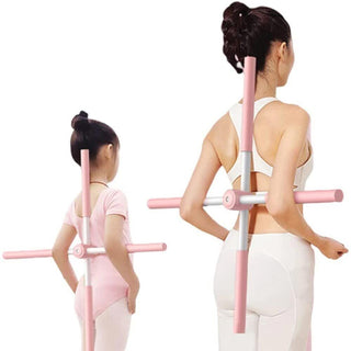 Bastone yoga correttivo posturale pilates ginnastica corpo libero