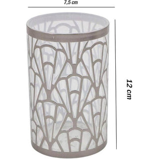 Set accessori bagno 3 pezzi argento dispense bicchiere piattino