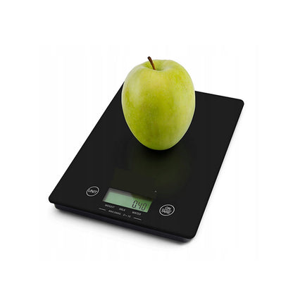 Bilancia digitale da cucina per alimenti slim con display lcd per gr kg lb ml OZ da 1gr a 5kg