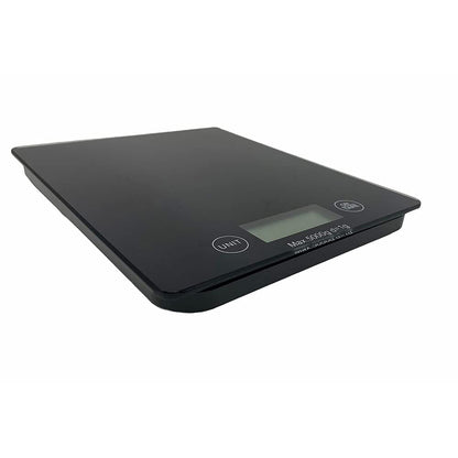 Bilancia digitale da cucina per alimenti slim con display lcd per gr kg lb ml OZ da 1gr a 5kg