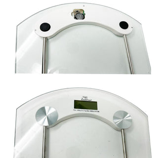 Bilancia pesapersone digitale in vetro temperato 100g a 180 kg