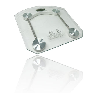 Bilancia pesapersone digitale in vetro temperato 100g a 180 kg