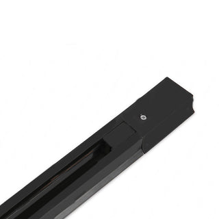 Binario elettrico monofase 1 metro per faretti LED  staffa supporto