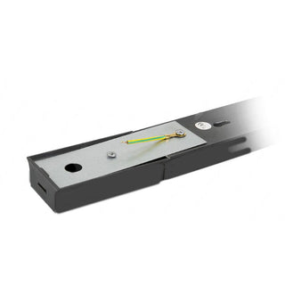 Binario elettrico monofase 1 metro per faretti LED  staffa supporto