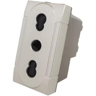 Presa bipasso bivalente 10-16A per living light international air