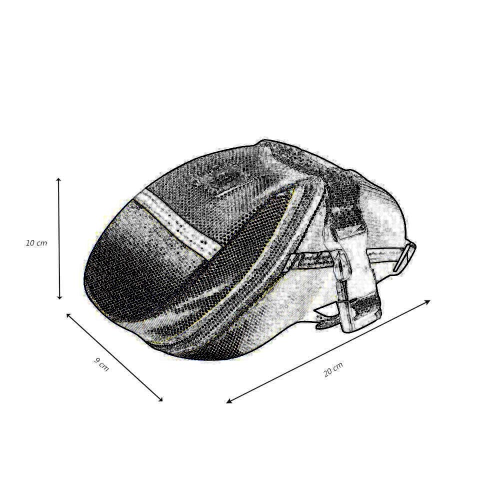 Borsa da sella per bicicletta borsetta per bici sottosella con tasca marsupio portaoggetti