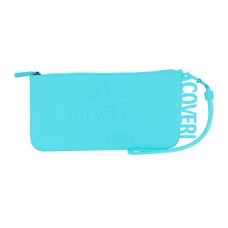 Borsello in silicone unisex Coveri pochette con cerniera e manico