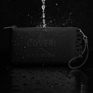 Borsello in silicone unisex Coveri pochette con cerniera e manico