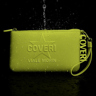 Borsello in silicone unisex Coveri pochette con cerniera e manico