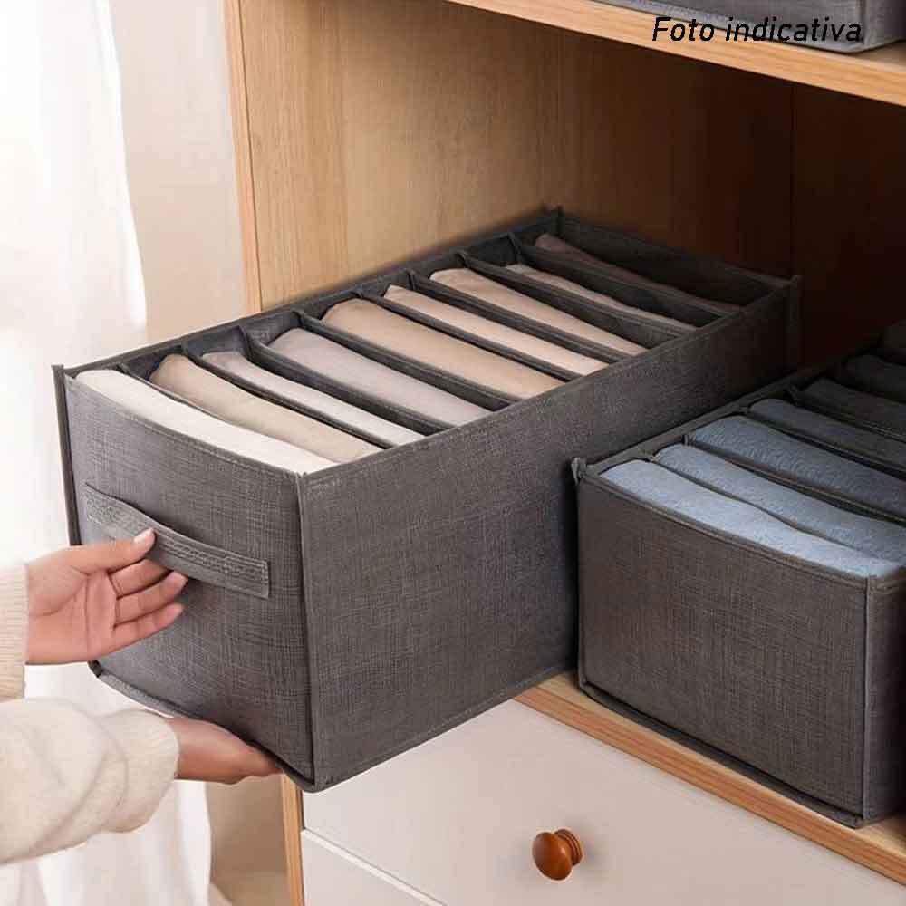 3 confezioni 6 scomparti organizer, scatole portaoggetti pieghevoli, 42 x 30 x 20 cm, per pantaloni, vestiti, felpe con cappuccio, camicie | Leroy Merlin 3 confezioni 6 scomparti organizer, scatole portaoggetti pieghevoli, 42 x 30 x 20 cm, per pantaloni, vestiti, felpe con cappuccio, camicie | Leroy Merlin