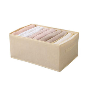 Scatola box pieghevole 9 scomparti contenitore per armadi 36x20x25 cm