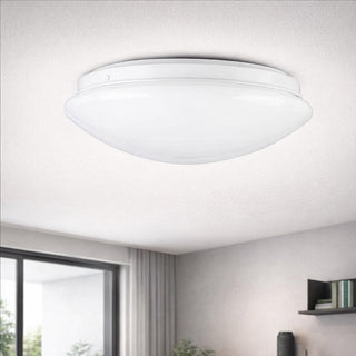 Plafoniera tonda con scocca liscia 18 24 e 36 watt CCT switch