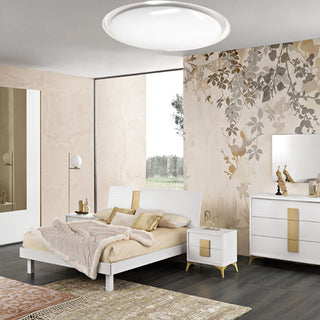 Plafoniera led dimmerabile 48 watt rotonda CCT bianca calda naturale