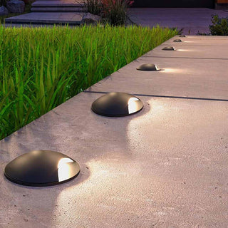 Faretto calpestabile led 1 watt 1 fascio di luce esterno vialetti IP67