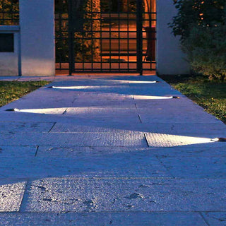 Faretto calpestabile led 1 watt 1 fascio di luce esterno vialetti IP67