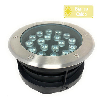 Faretto incasso calpestabile 18 led 18 watt 6500k 3000k 4000k IP67