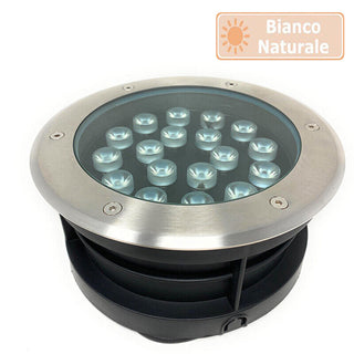 Faretto incasso calpestabile 18 led 18 watt 6500k 3000k 4000k IP67