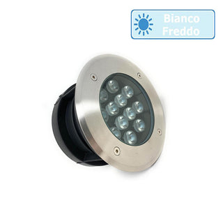 Faretto incasso calpestabile 12 led 12 watt 6500k 3000k 4000k IP67