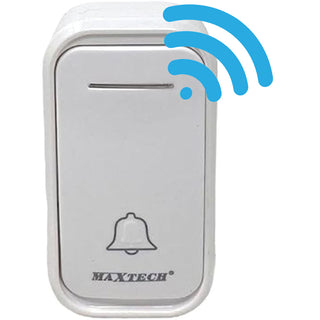 Campanello wireless con spina 38 melodie volume regolabile LED