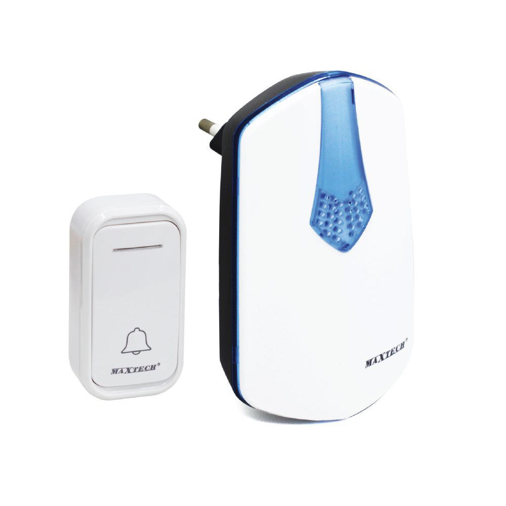 Campanello wireless senza fili con spina incorporata 38 melodie wifi doorbell volume regolabile indicatore led