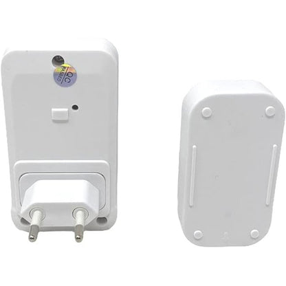 Campanello wireless senza fili con spina incorporata 38 melodie wifi doorbell volume regolabile indicatore led