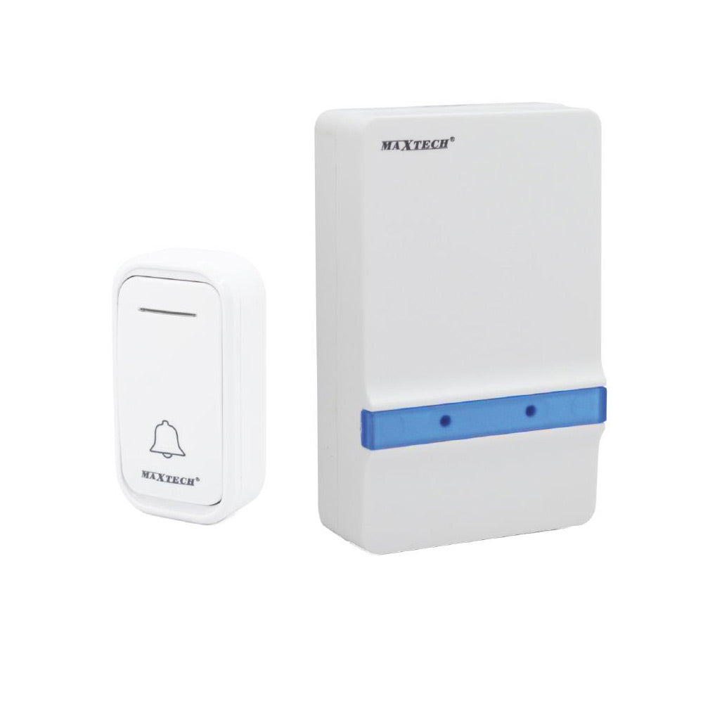 Campanello wireless a batterie wifi doorbell 38 melodie raggio 80 m senza fili volume regolabile indicatore led