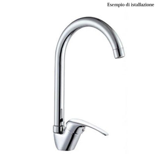 Canna di ricambio per miscelatore da cucina attacco universale 2.7 cm
