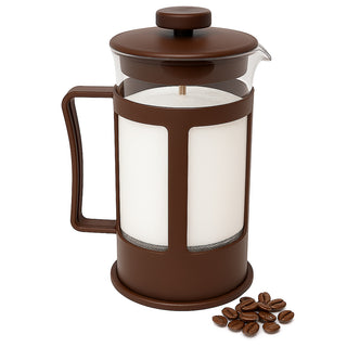 Cappuccinatore montalatte manuale in vetro 300 ml schiuma caffè latte