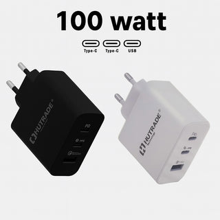 Alimentatore caricatore 100W 2 porte Type-C 1 USB carica ultra veloce