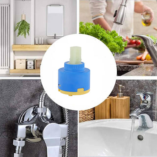 Cartuccia di ricambio in ceramica 40mm 2 pezzi per miscelatore