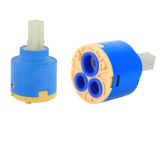 Cartuccia di ricambio in ceramica 40mm 2 pezzi per miscelatore