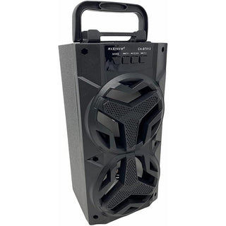 Speaker bluetooth 10w ricaricabile con luci microfono USB e radio FM