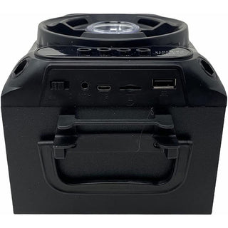 Cassa Speake bluetooth 10W ricaricabile luci radio FM AUX USB SD