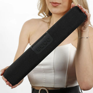 Soundbar bluetooth 16 watt ricaricabile SD AUX per tv pc smartphone