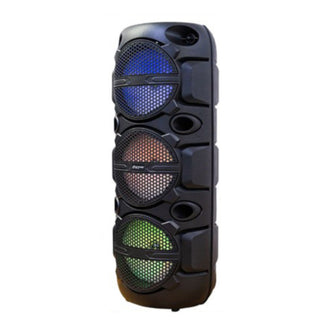 Cassa Bluetooth TWS Karaoke 340W RGB con microfono radio FM SD