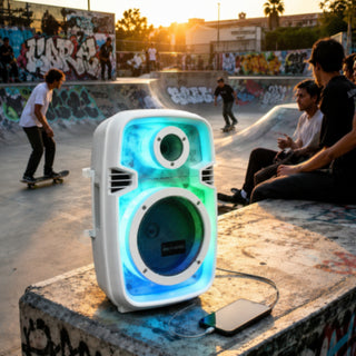 Cassa Bluetooth TWS 100W RGB Ricaricabile Type-C radio FM Telecomando
