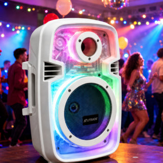 Cassa Bluetooth TWS 100W RGB Ricaricabile Type-C radio FM Telecomando