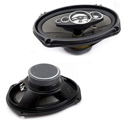 Coppia casse per  auto 800 watt 3 vie altoparlanti stereo tweeter woofer 6x9