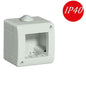 Custodia idrobox per esterno a 2 3 4 posti compatibile con living light international air cassetta per interruttori ip40