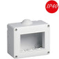 Custodia idrobox per esterno a 2 3 4 posti compatibile con living light international air cassetta per interruttori ip40