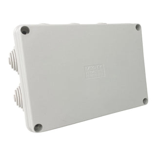 Scatola derivazione rettangolare coperchio a viti 10 passacavi IP55