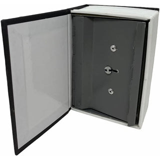 Cassaforte di sicurezza a forma di libro cassetta portavalori 2 chiavi