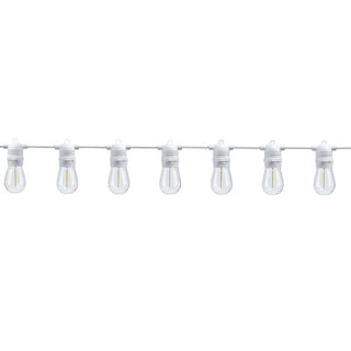 Catena luminosa 15 portalampada E27 luci prolungabile IP54 15 metri