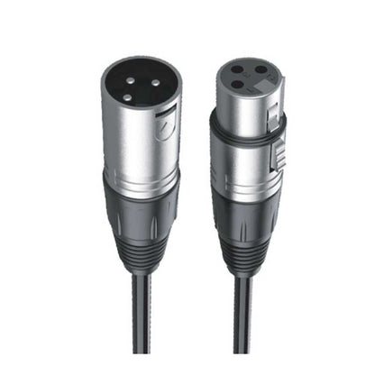 Cavo XLR 3 pin bilanciato maschio a femmina 10 metri per microfono prolunga per microfoni mixer altoparlanti amplificatore