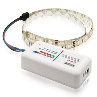 Controller RF 2.4GHz touch per strip LED RGB DC12/24V + telecomando