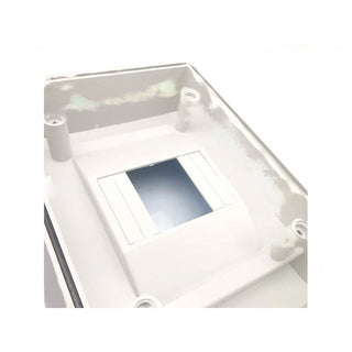 Centralino 4 moduli con portello quadro elettrico a stagno IP65