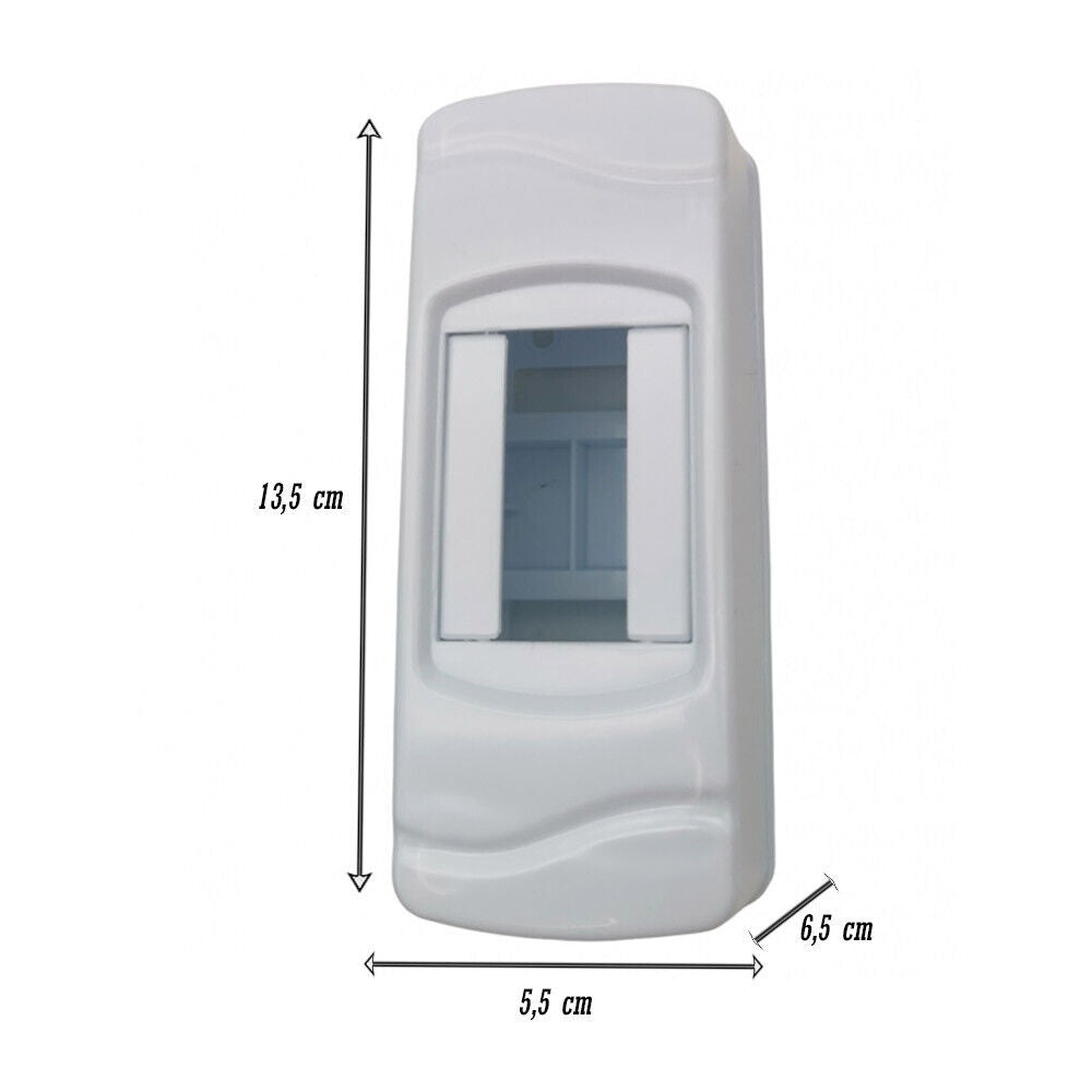 Quadro elettrico centralino DIN 1-2 moduli box scatola per interruttori IP40