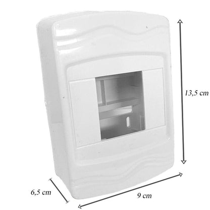 Quadro elettrico centralino DIN 3-4 moduli box scatola per interruttori IP40